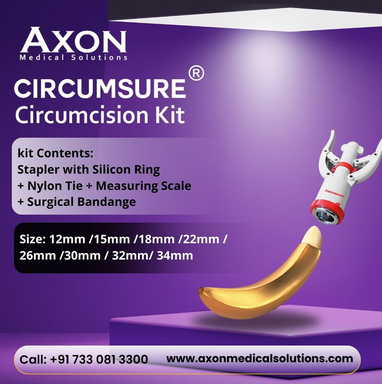 Circumcision Procedure Circumsure Circumcision Stapler