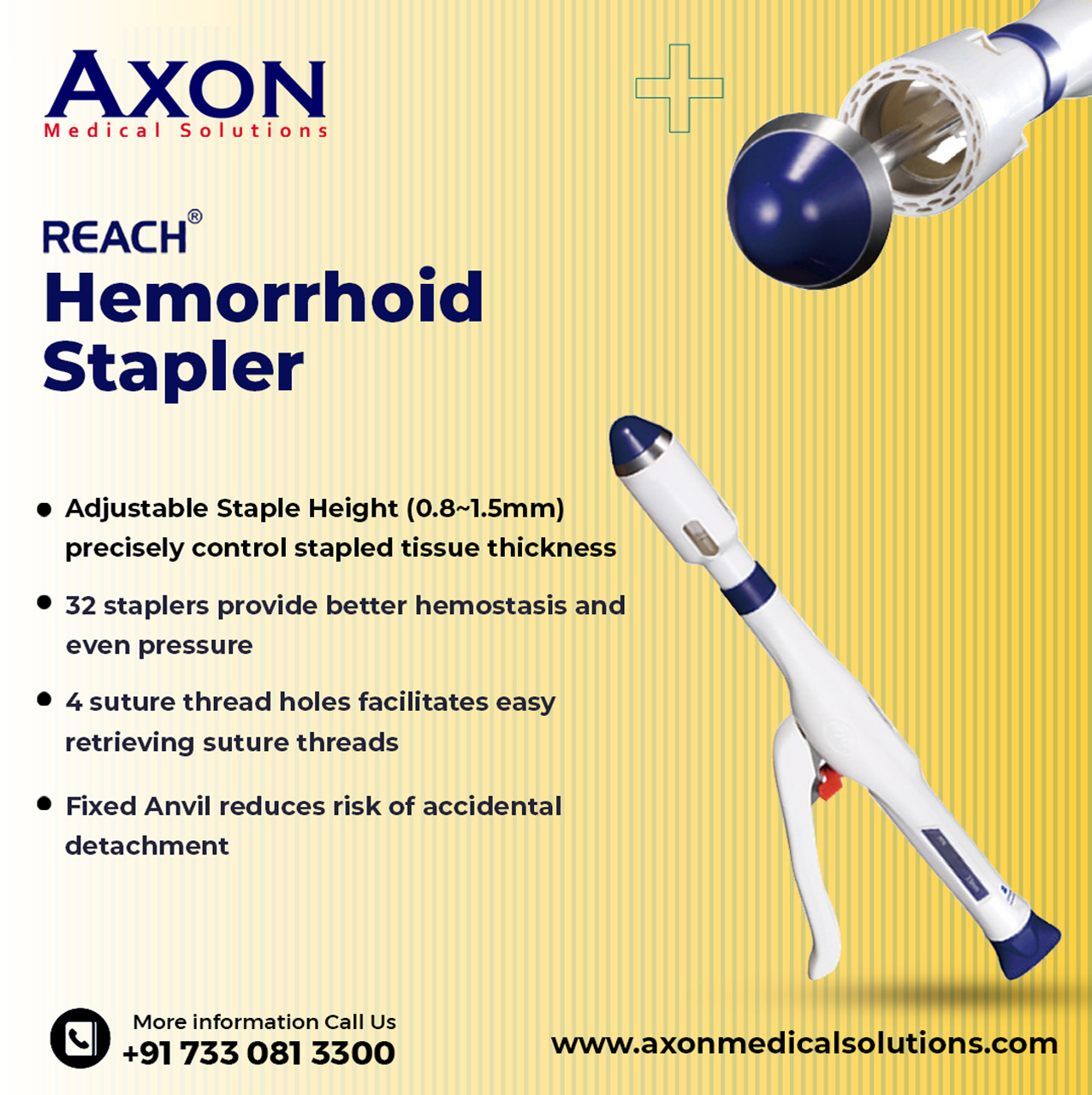 Hemorrhoid Stapler Reach PPH for Hemorrhoids surgery