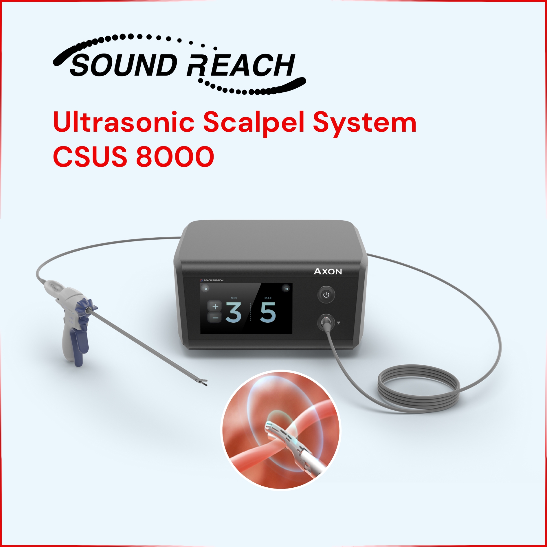 Ultrasonic Scalpel System CSUS 8000