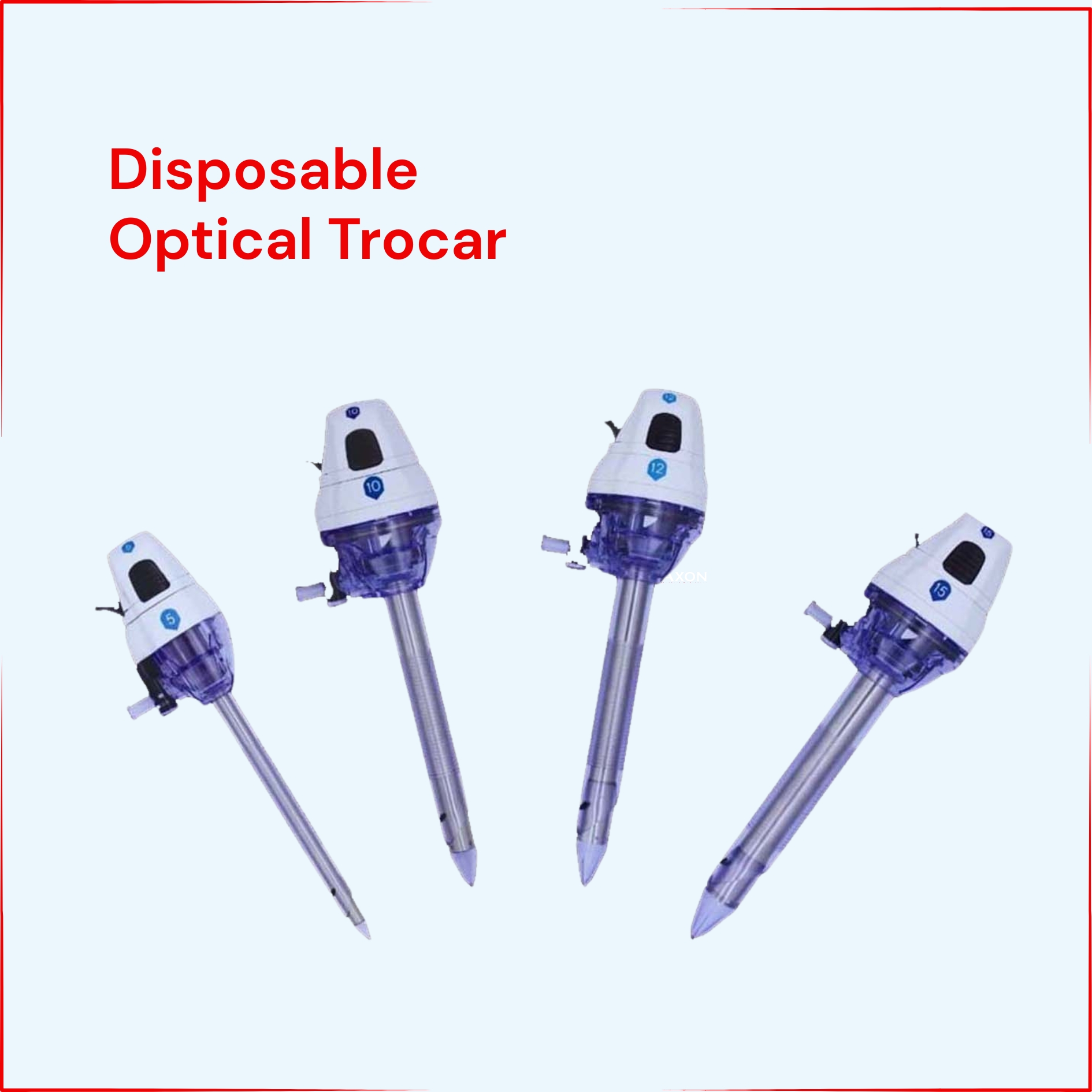 Laparoscopic Trocar Optical Disposable